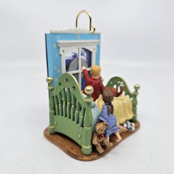 Vintage Hallmark A Time To Believe Christmas Tree Ornament Windup Movement 2002 - Picture 3 of 14